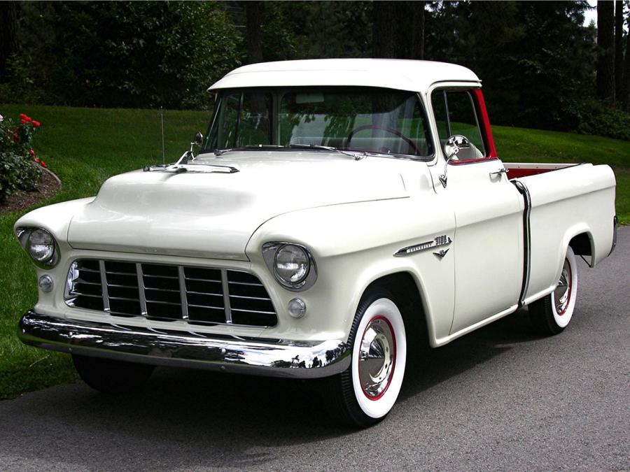  Chevrolet 3100 Cameo Carrier Suburban Pickup Truck 1955 года  (фото 4 из 8)